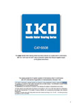 IKO Needle Roller Bearings