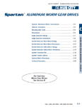 Spartan Aluminum Worm Gears